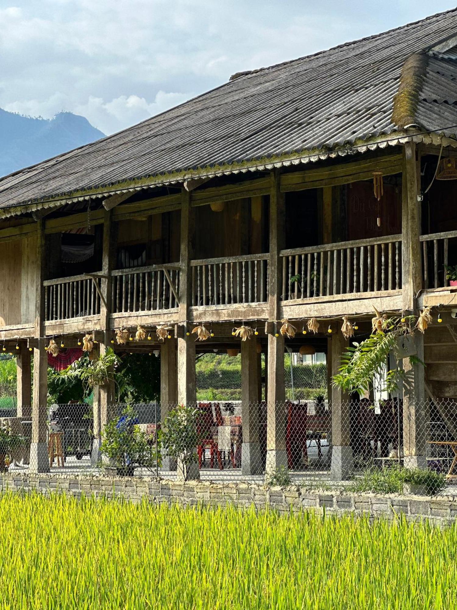 Du Gia Thu'S Homestay Lang Cac Bagian luar foto